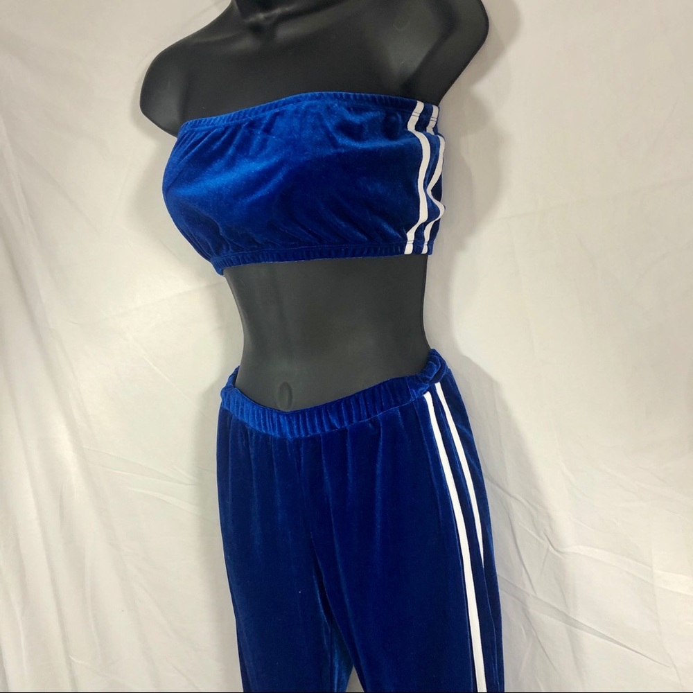Velvet Pants with Matching Top